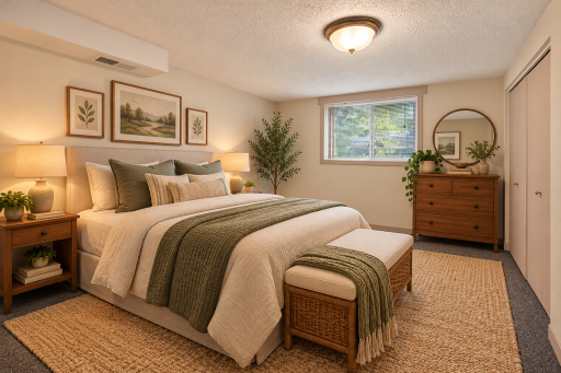 Photo has been virtually staged to illustrate the roomâs potential.