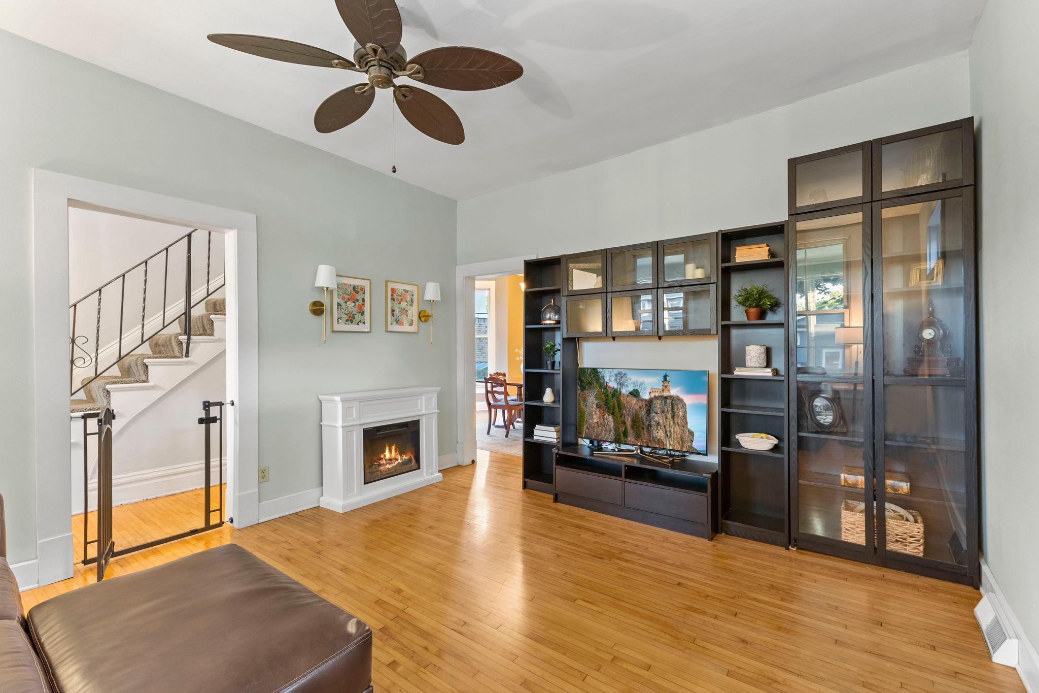 Beautiful hardwood floors