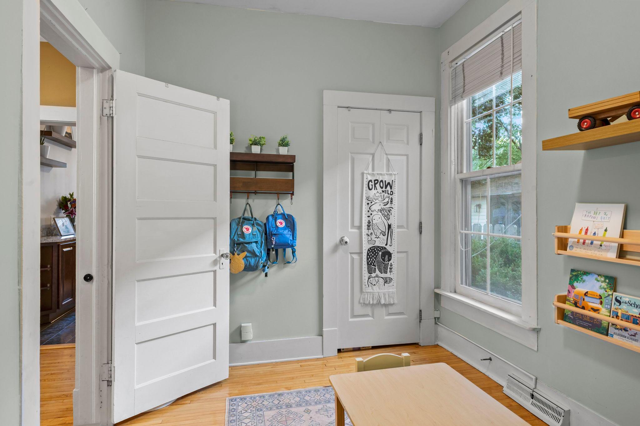 Main floor room legal bedroom