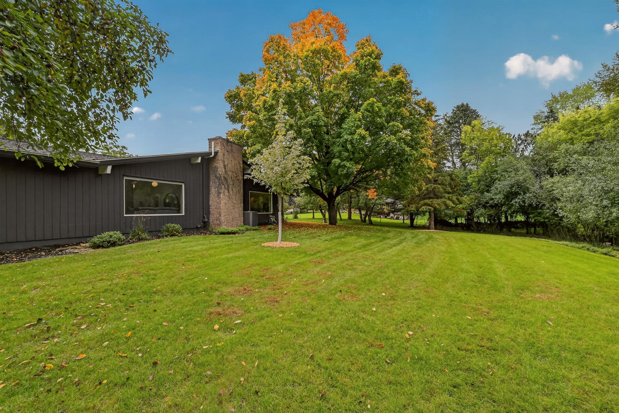 Side yard view.