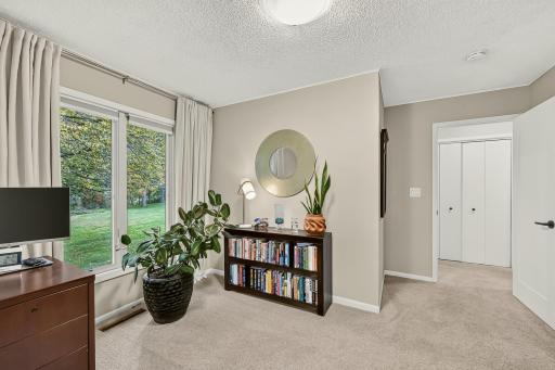Large windows fill the space with beautiful natural light.
