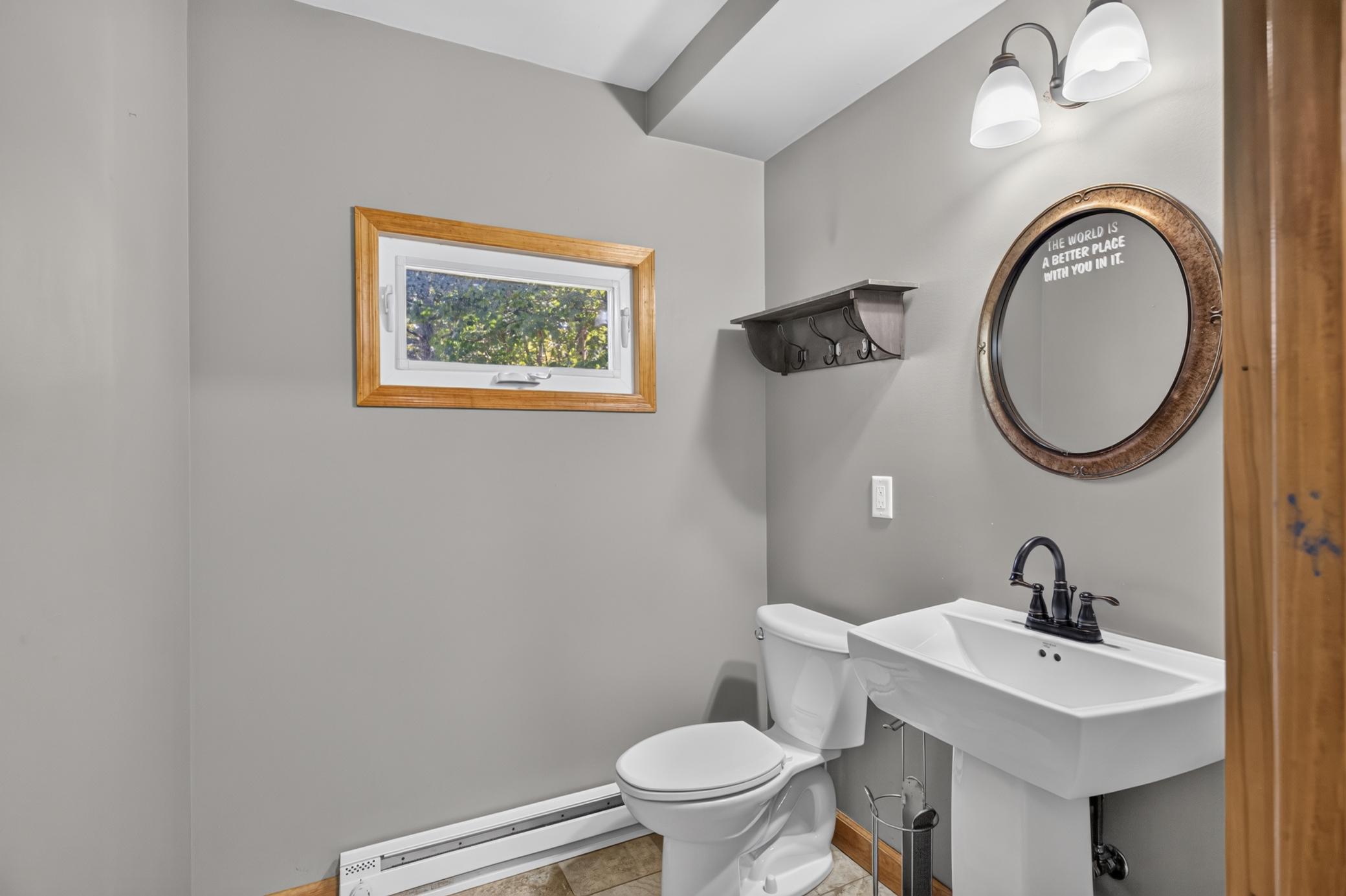 Half bathroom main level