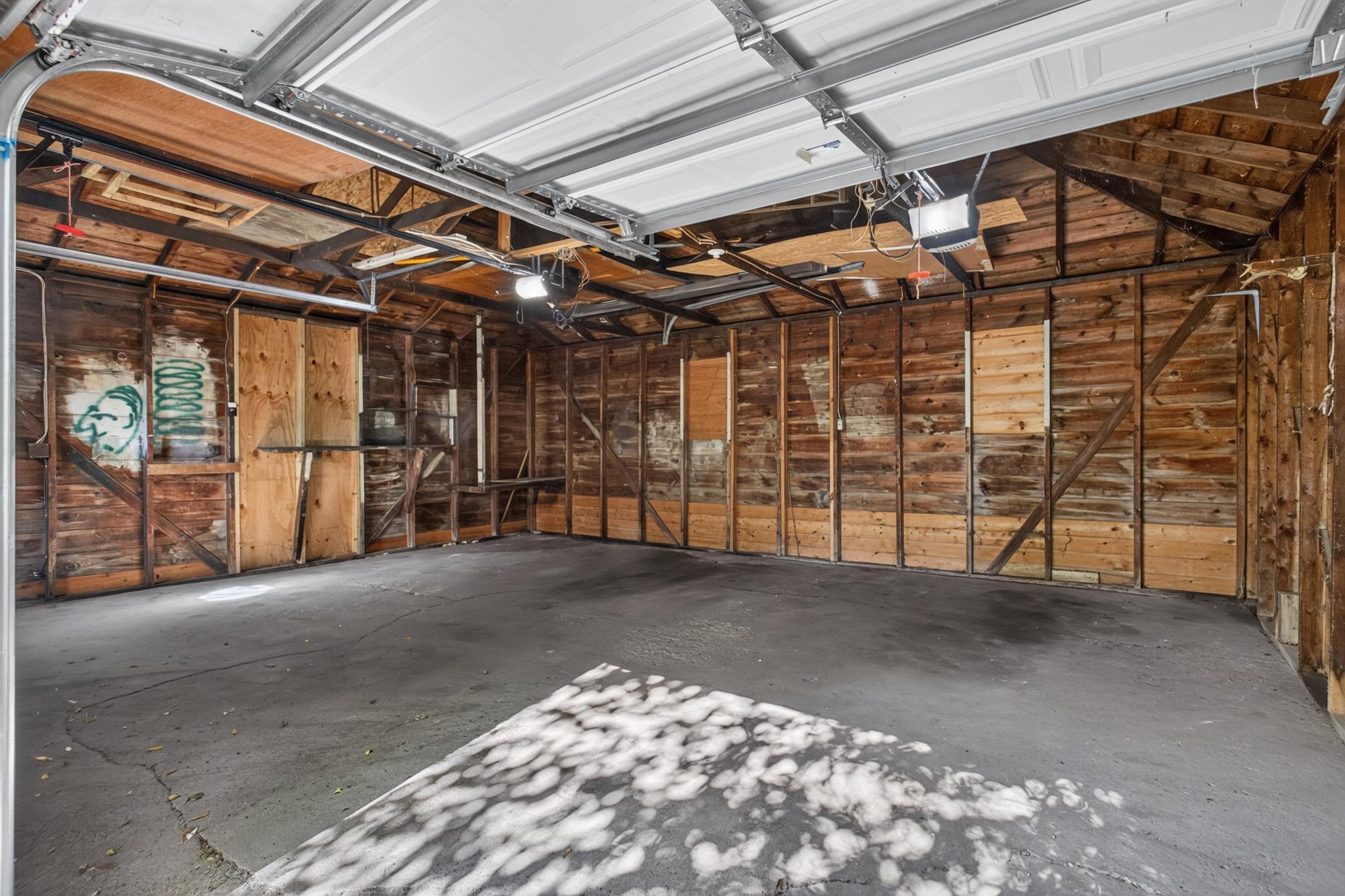 Garage interior