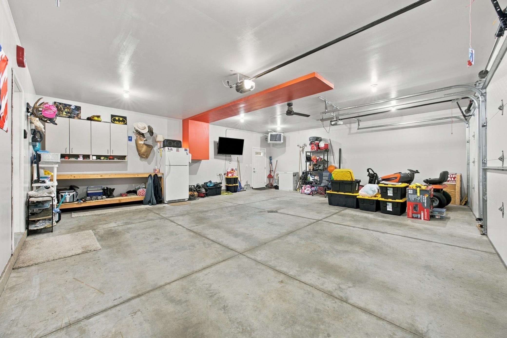 3-Stall Finished Garage