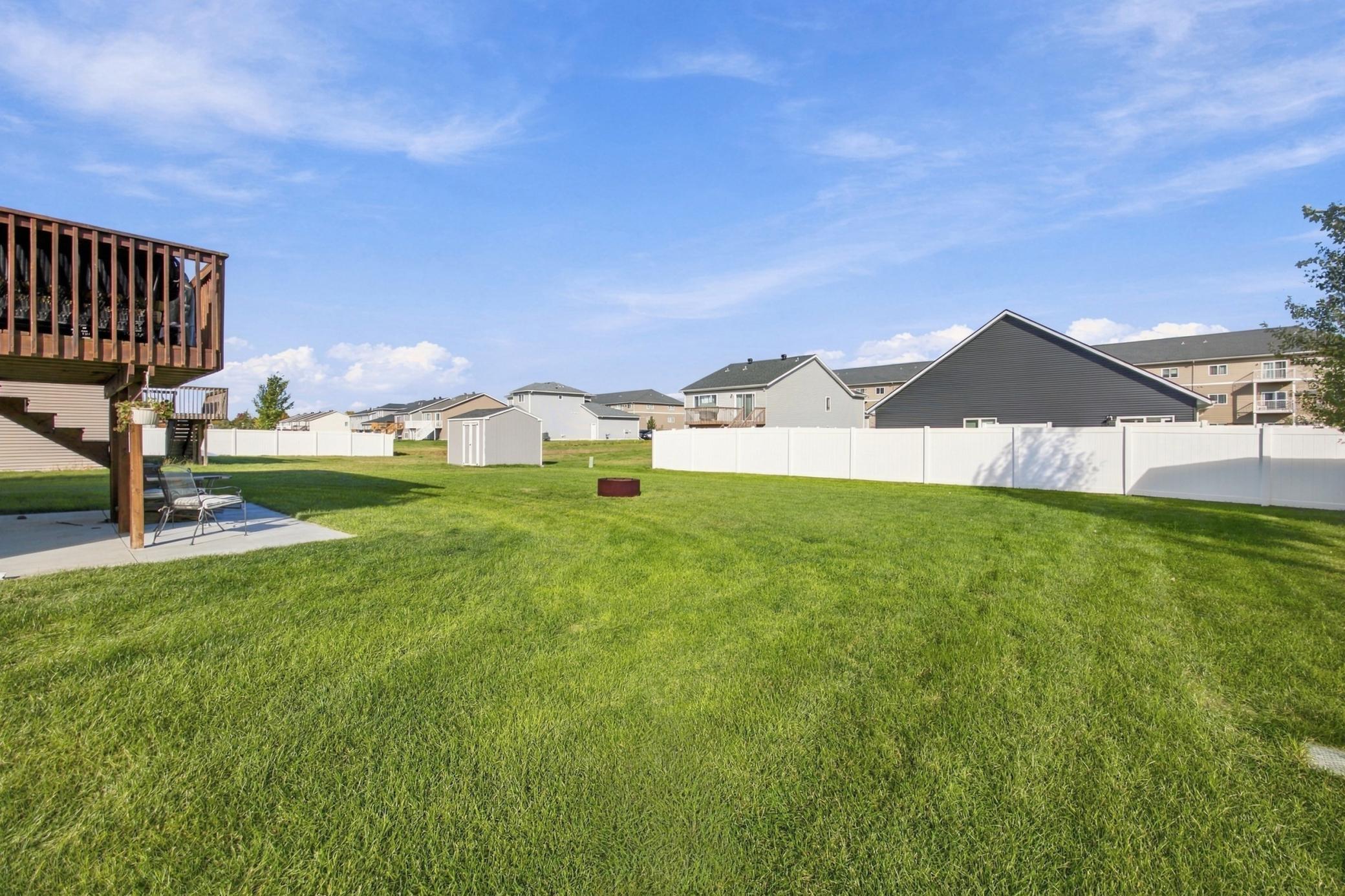 Spacious Backyard
