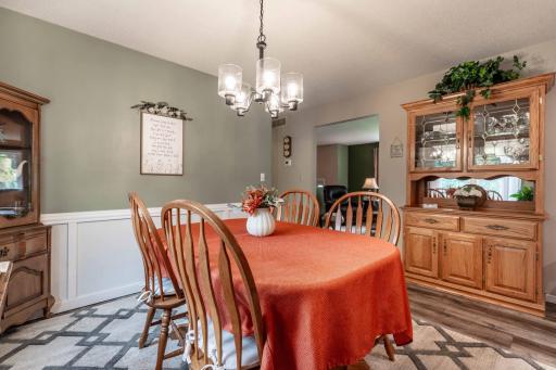 Eating Area to Living Room and BR Hallway