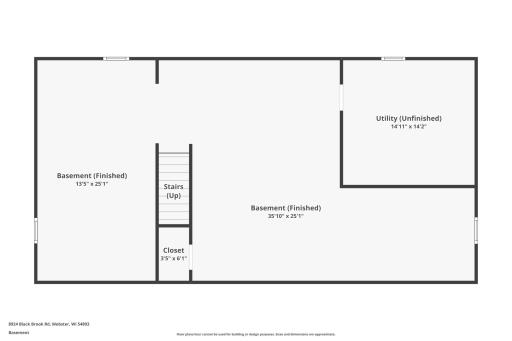 8924 Black Brook Road, Webster, WI 54893