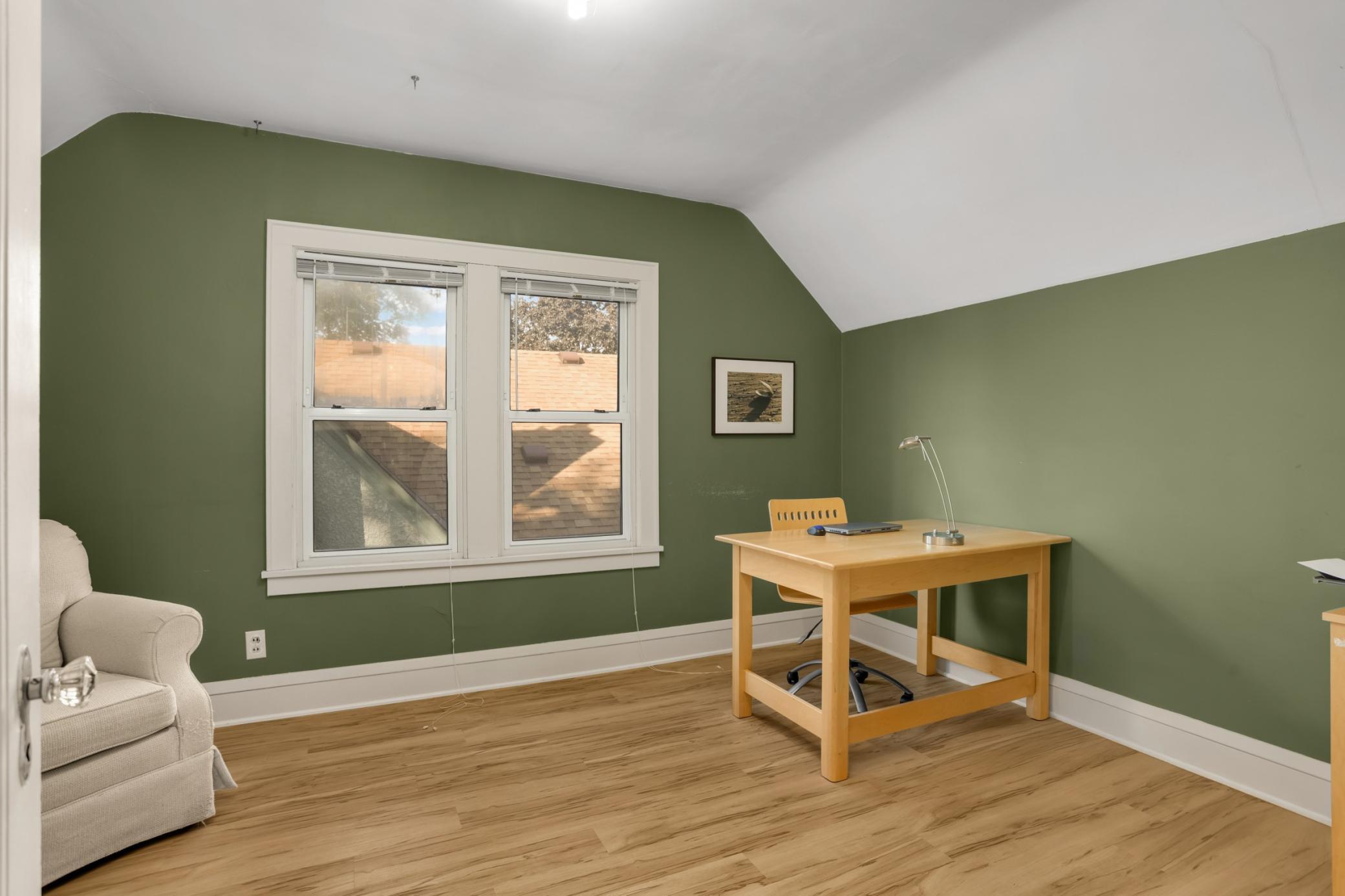 Spacious 3rd bedroom on the upper level