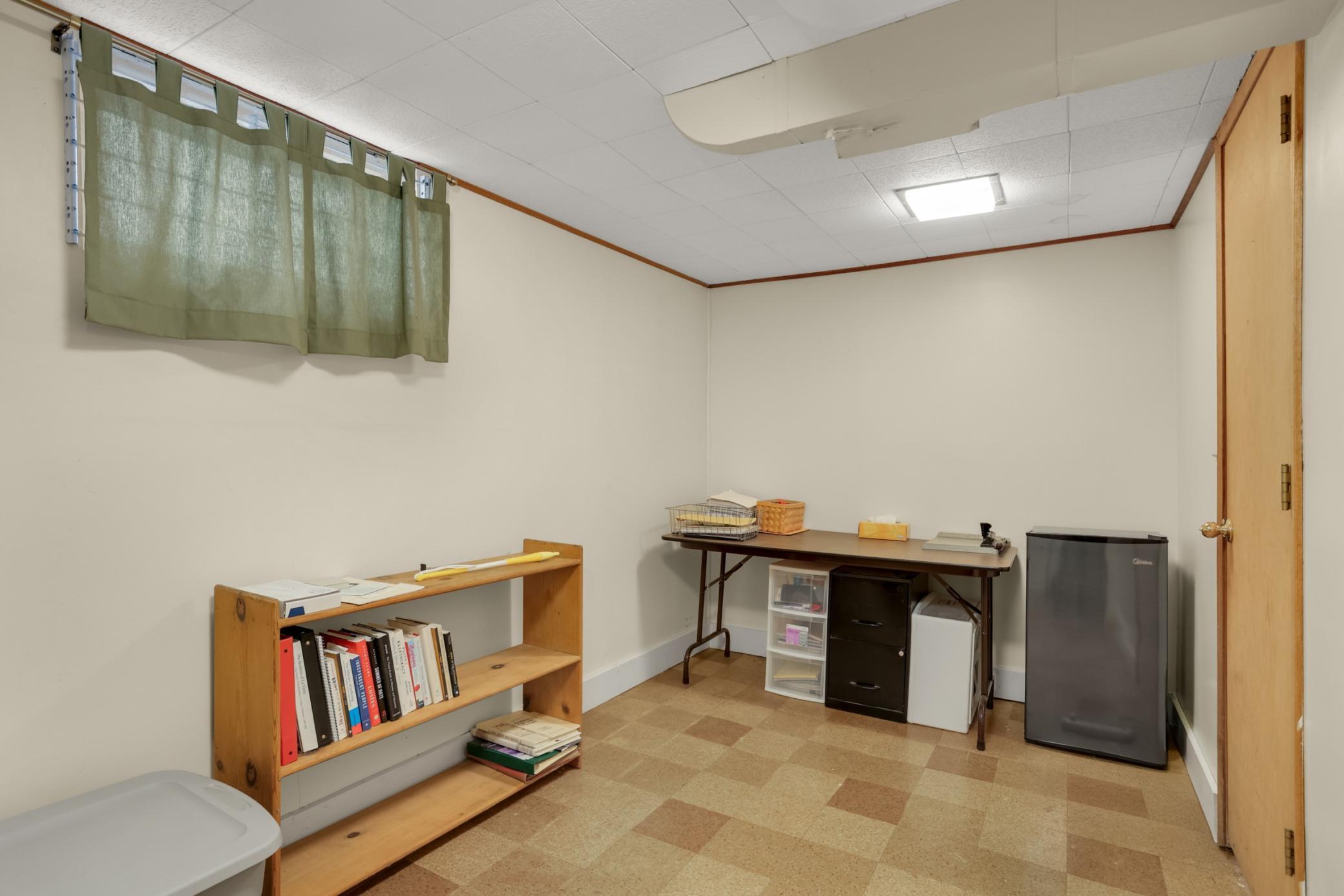 Additional finished bonus space in the lower level