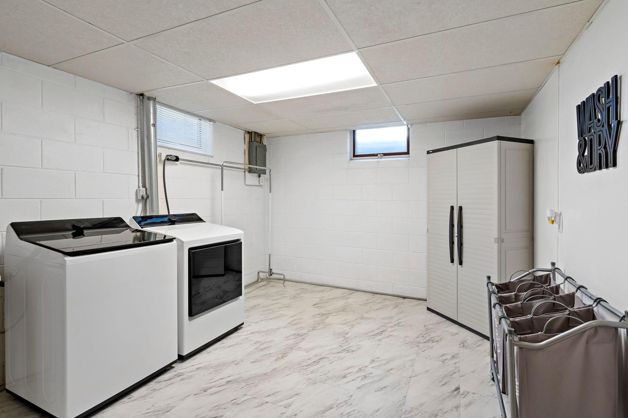 Lower Level Laundry Room