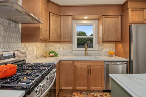 Don't under value the value of a kitchen window for keeping an eye on the kids in the backyard.