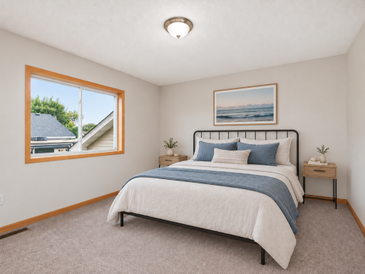 This image has been virtually staged with digitally added furniture and dÃ©cor. Refer to the unstaged photos and an in-person showing for the propertyâs actual condition.