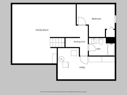 Floorplan featuring estimated info. - Lower Level