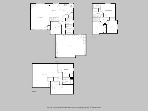 Floorplan featuring estimated info. - All Levels
