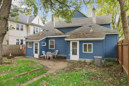 A generous shared backyard offers plenty of space for outdoor gatherings, entertaining, and everyday enjoyment.