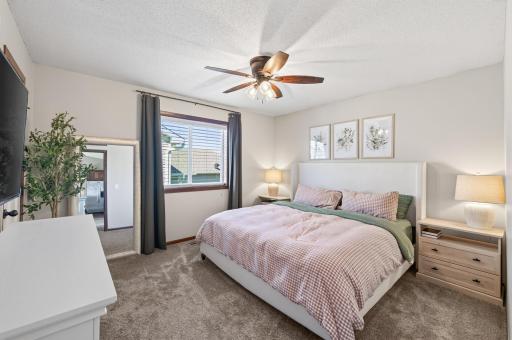 Delightful primary bedroom!