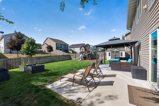 Another view of the patio