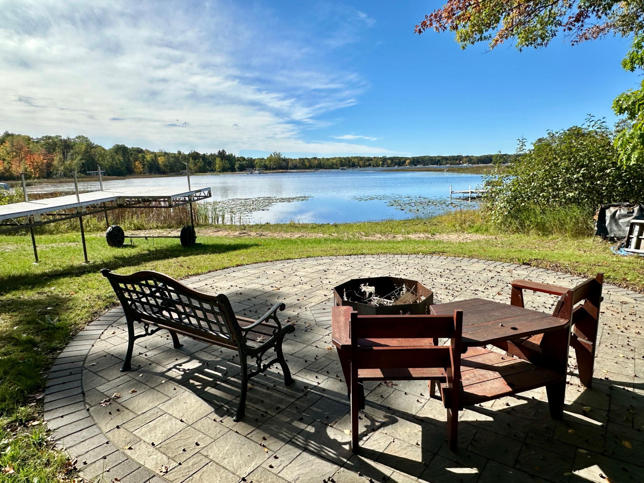 Patio and Fire Ring