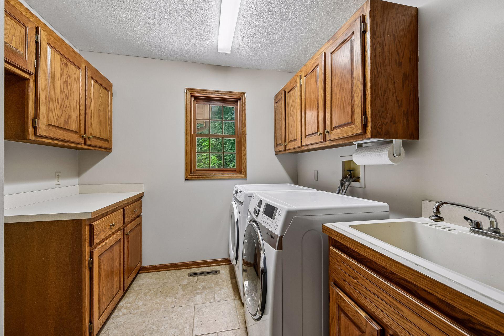 Laundry area
