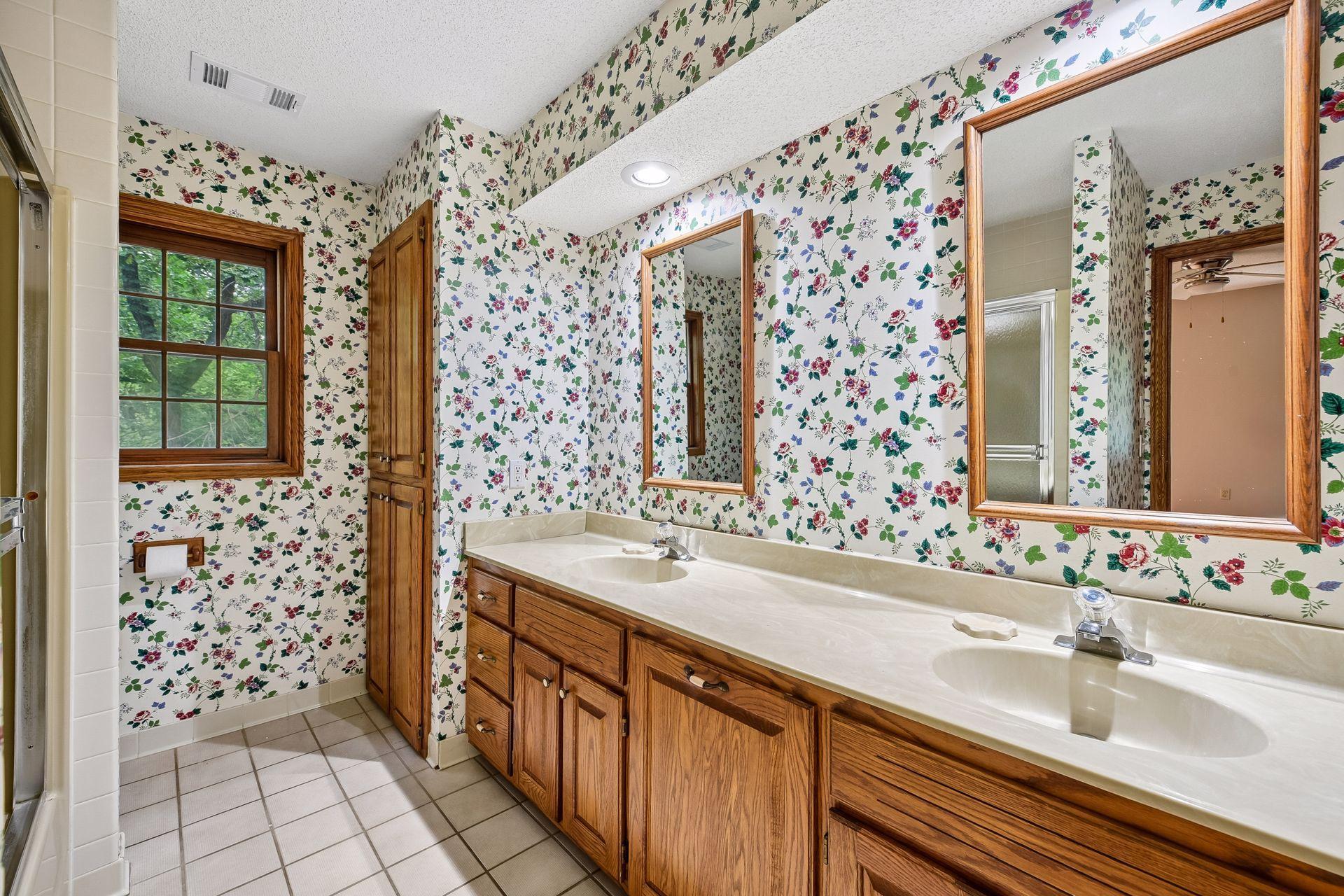 Ensuite bathroom for the primary bedroom