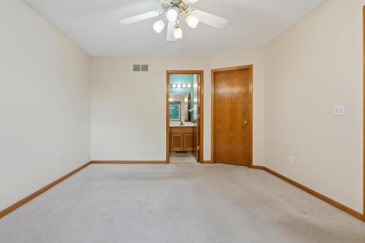 Upstairs offers 3 bedrooms - one is master bedroom with private bath.