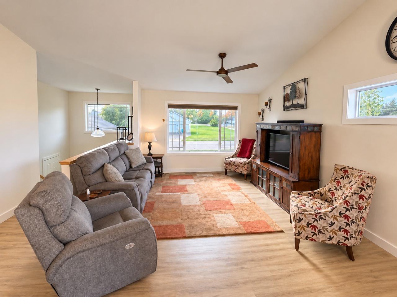 Vaulted Ceilings Living Room