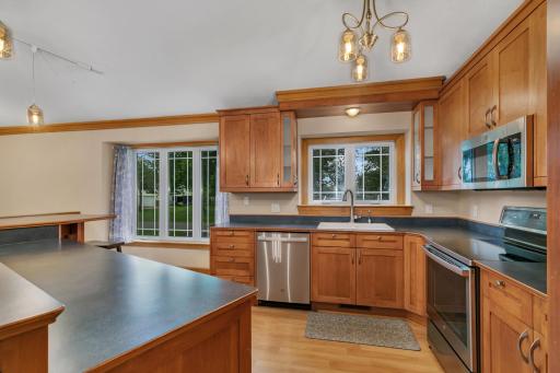 Throughout the upper level, you'll find updated light fixtures and knockdown ceiling texture, adding a polished, cohesive look.