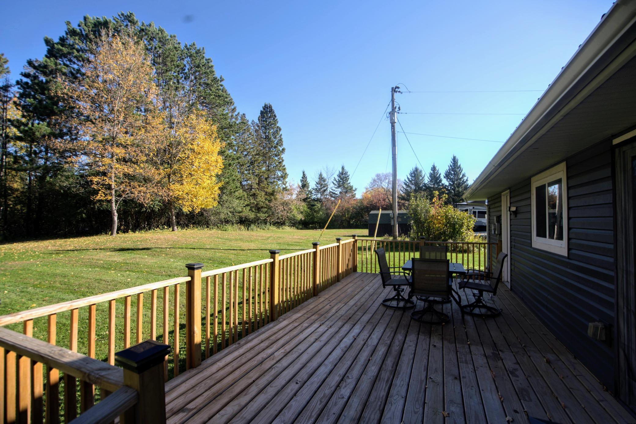 Relax/entertain on the deck