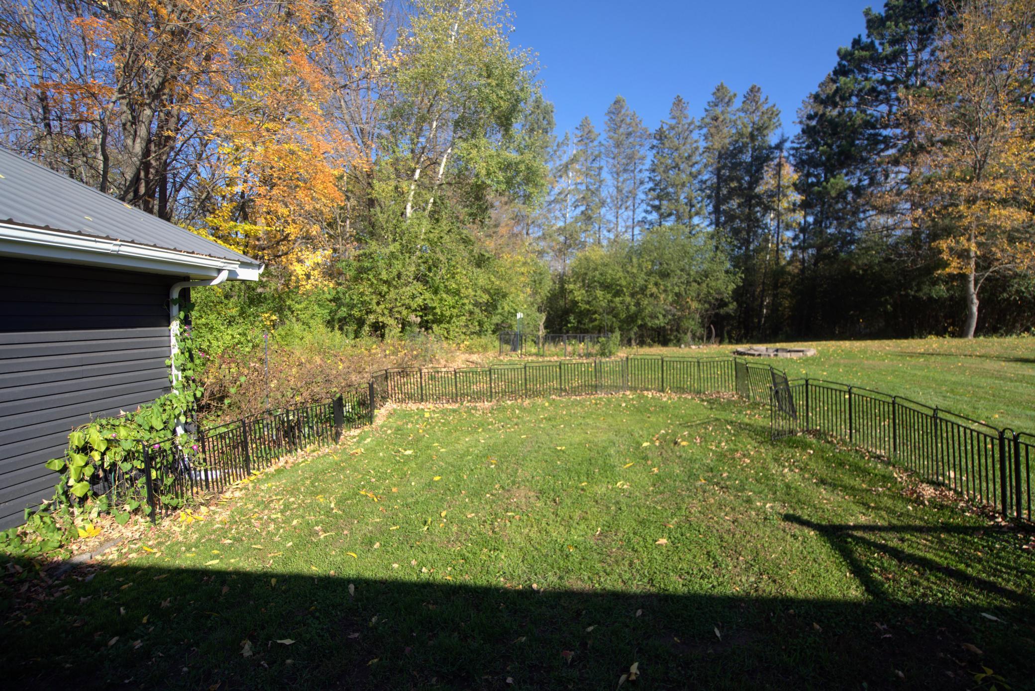 0.76 acre lot