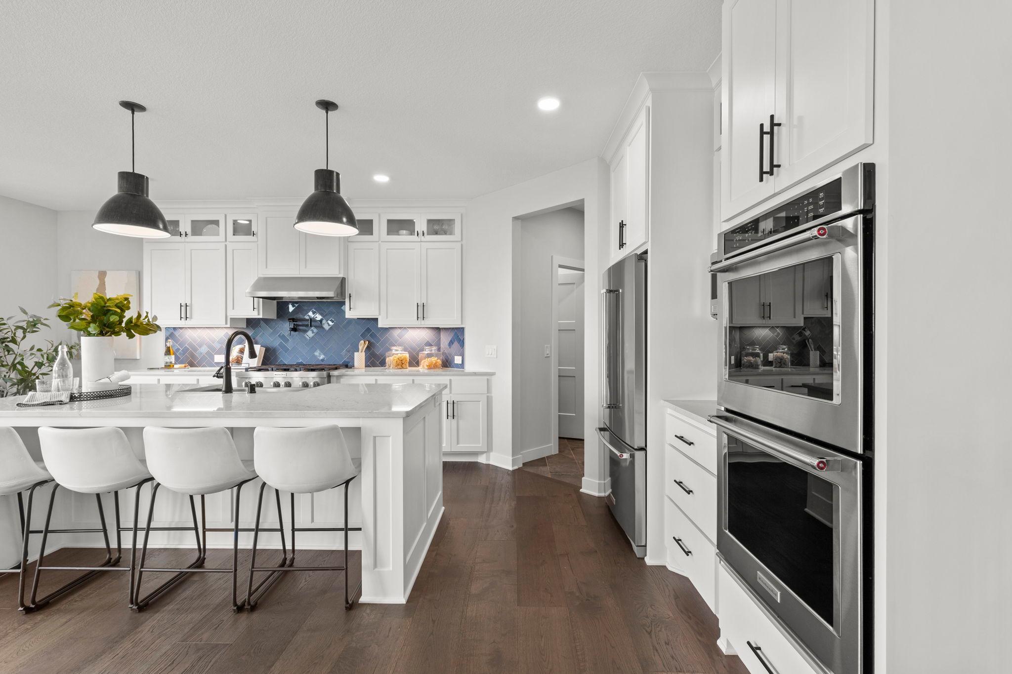 A nearby 5x4 pantry closet provides additional storage.