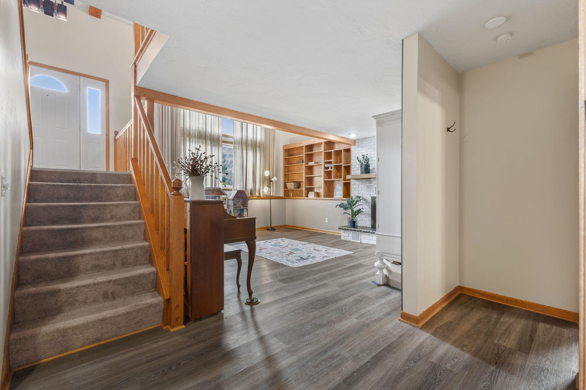 Family Room on Lower level
