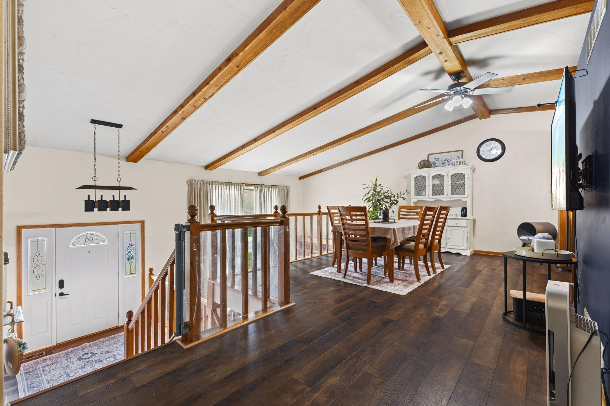 Vaulted Open Main Level