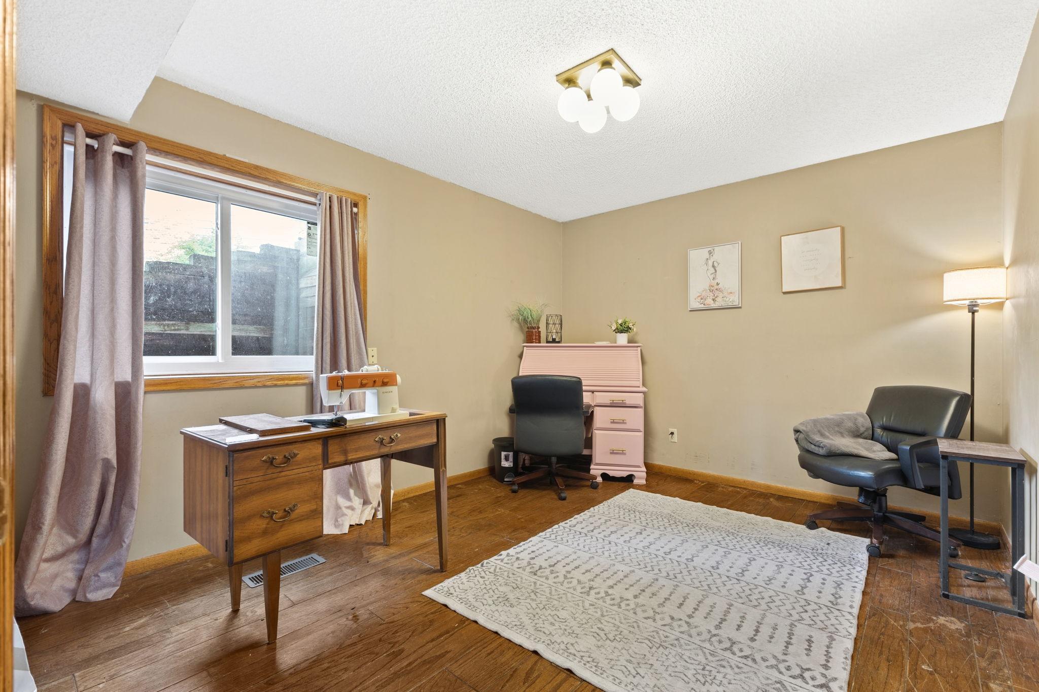 Lower level 4th bedroom