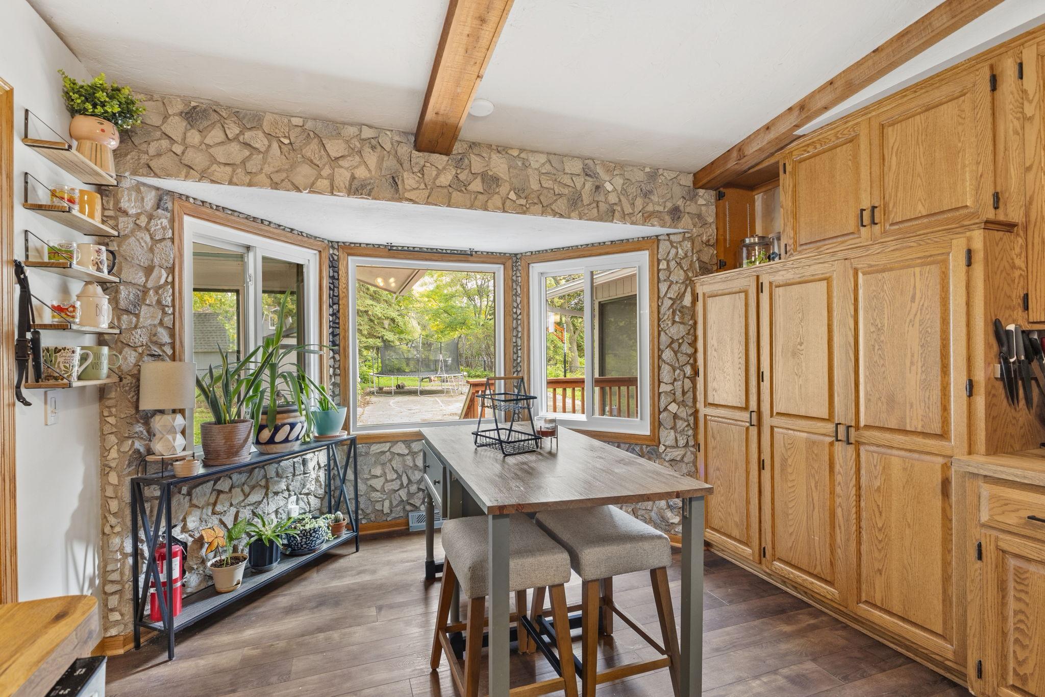 Lots of Cabinet Spaces in Kitchen