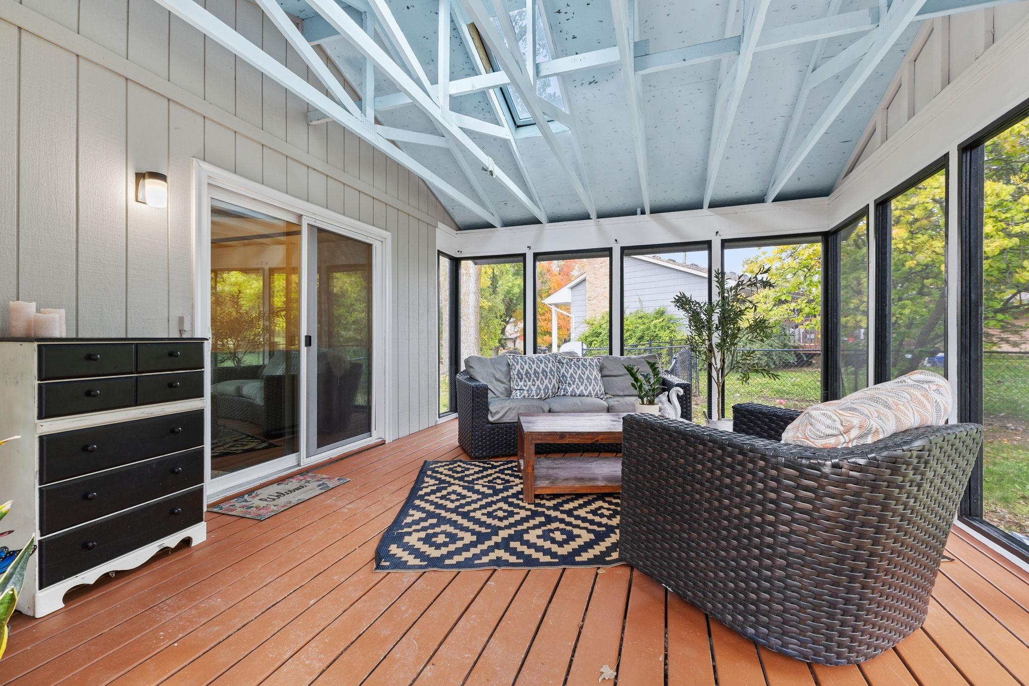 2nd Main level Porch