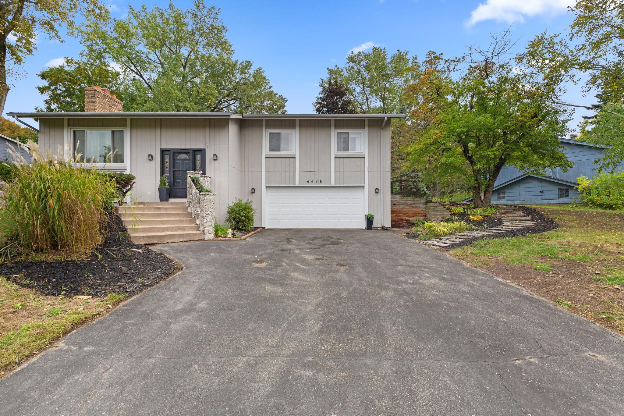 Oversized 30x26 Garage with Asphalt Driveway