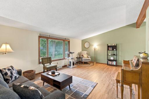 Large living room located on the main level.