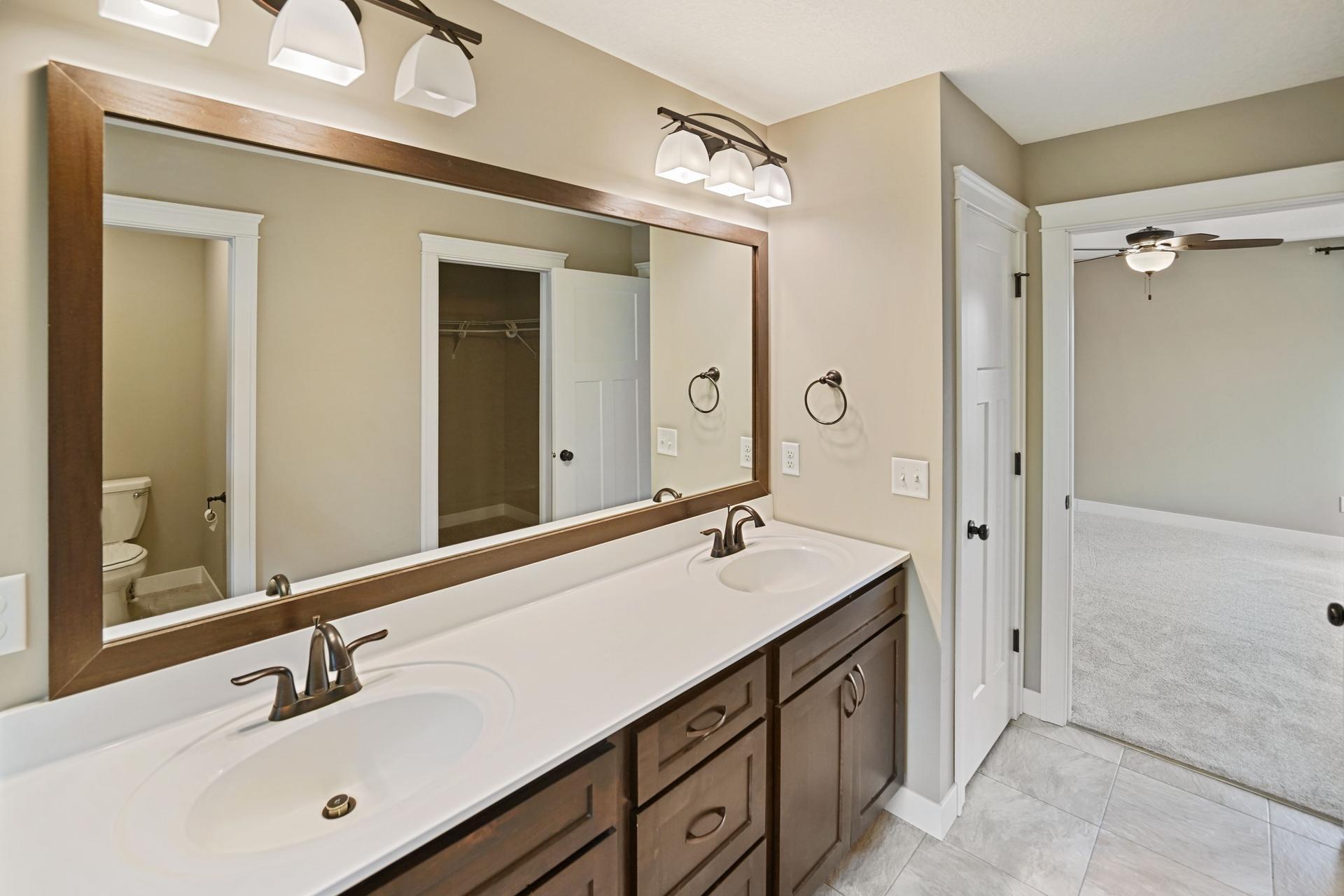 Master bedroom bathroom.