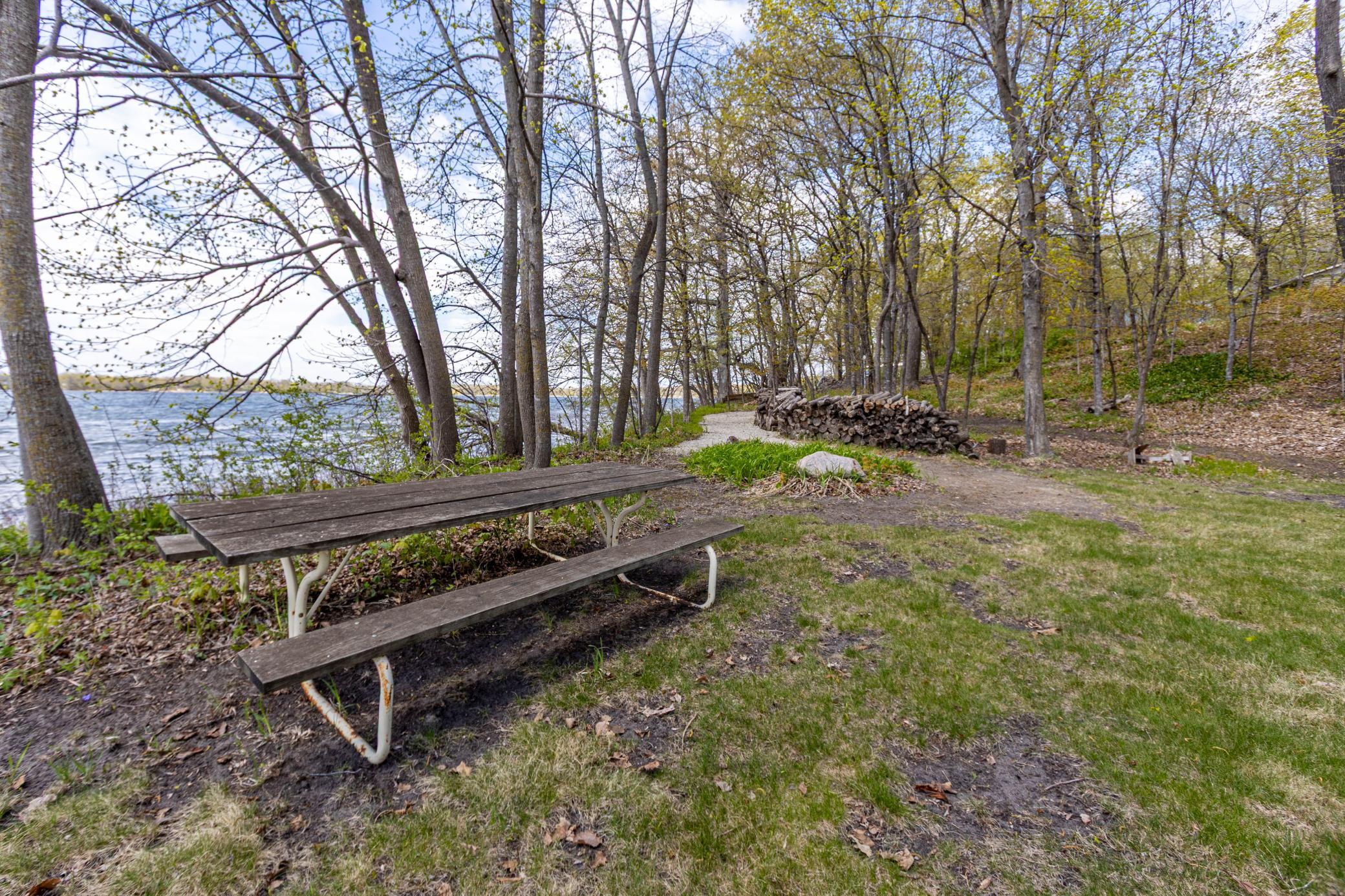 Private Path through the Woods
