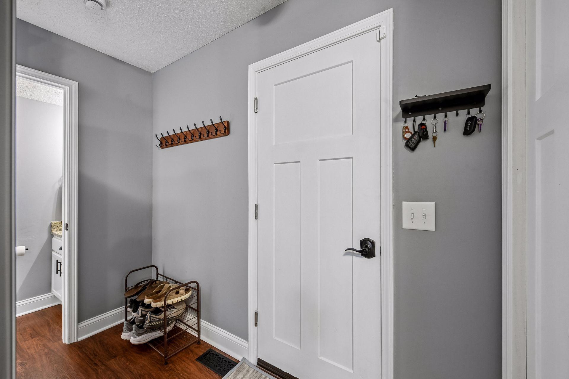 Mud room off kitchen