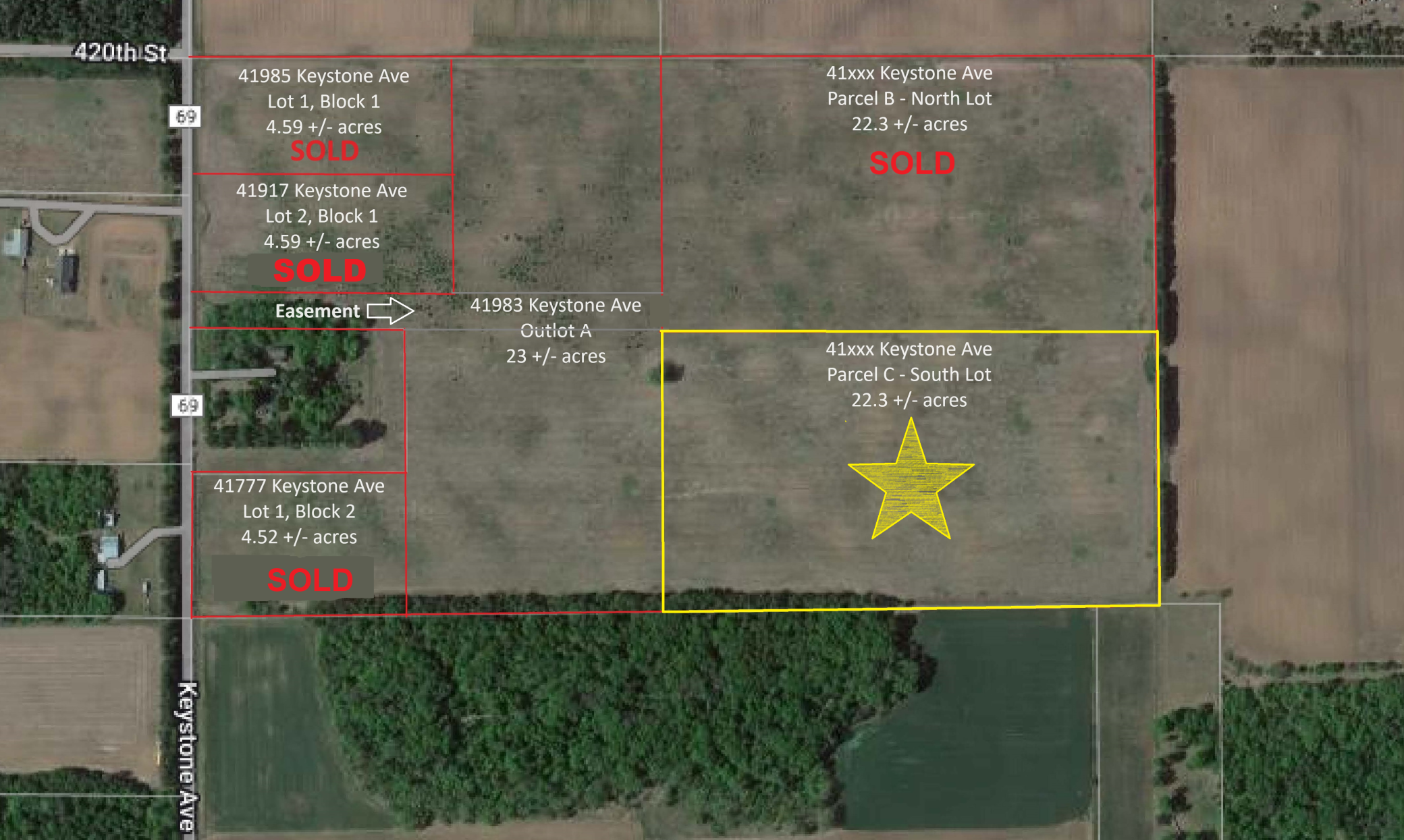 Property photo for Parcel C Keystone Avenue, Harris, MN 55032