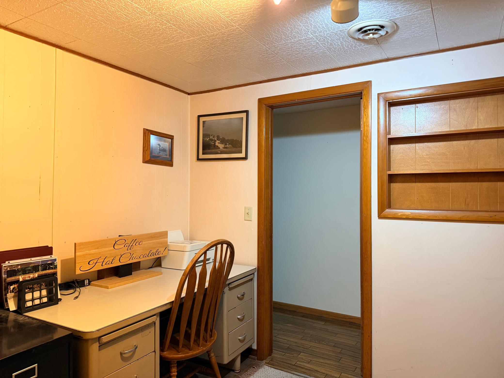 Owners Office or Bedroom
