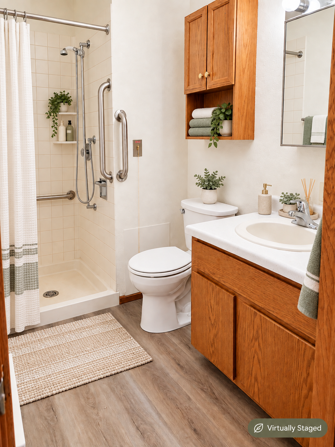 Fairview #119 Bathroom, Virtually Staged.png
