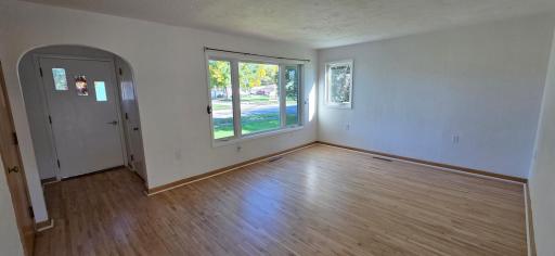 Living room, front entry