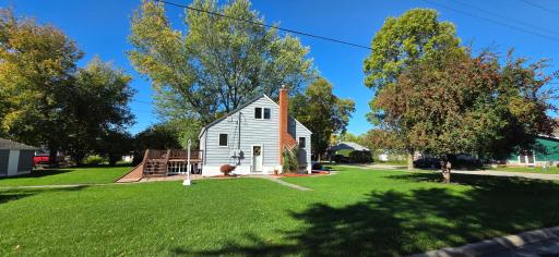 Backyard, rear exterior