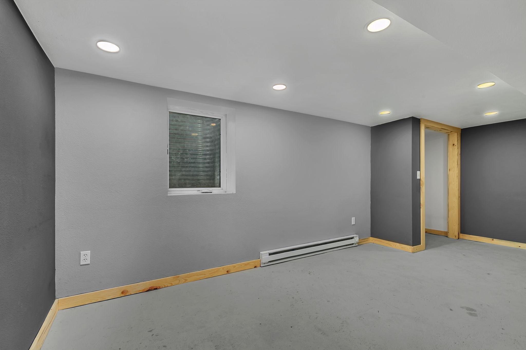 Lower level bedroom