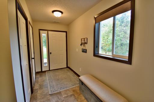 Attached Garage, Front Entry and closet within the Foyer.