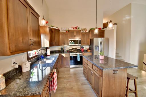 All Stainless steel appliances and Granite counter tops