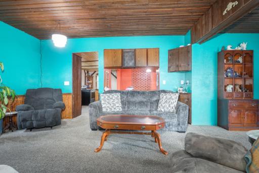 The main living room offers a comfortable gathering space