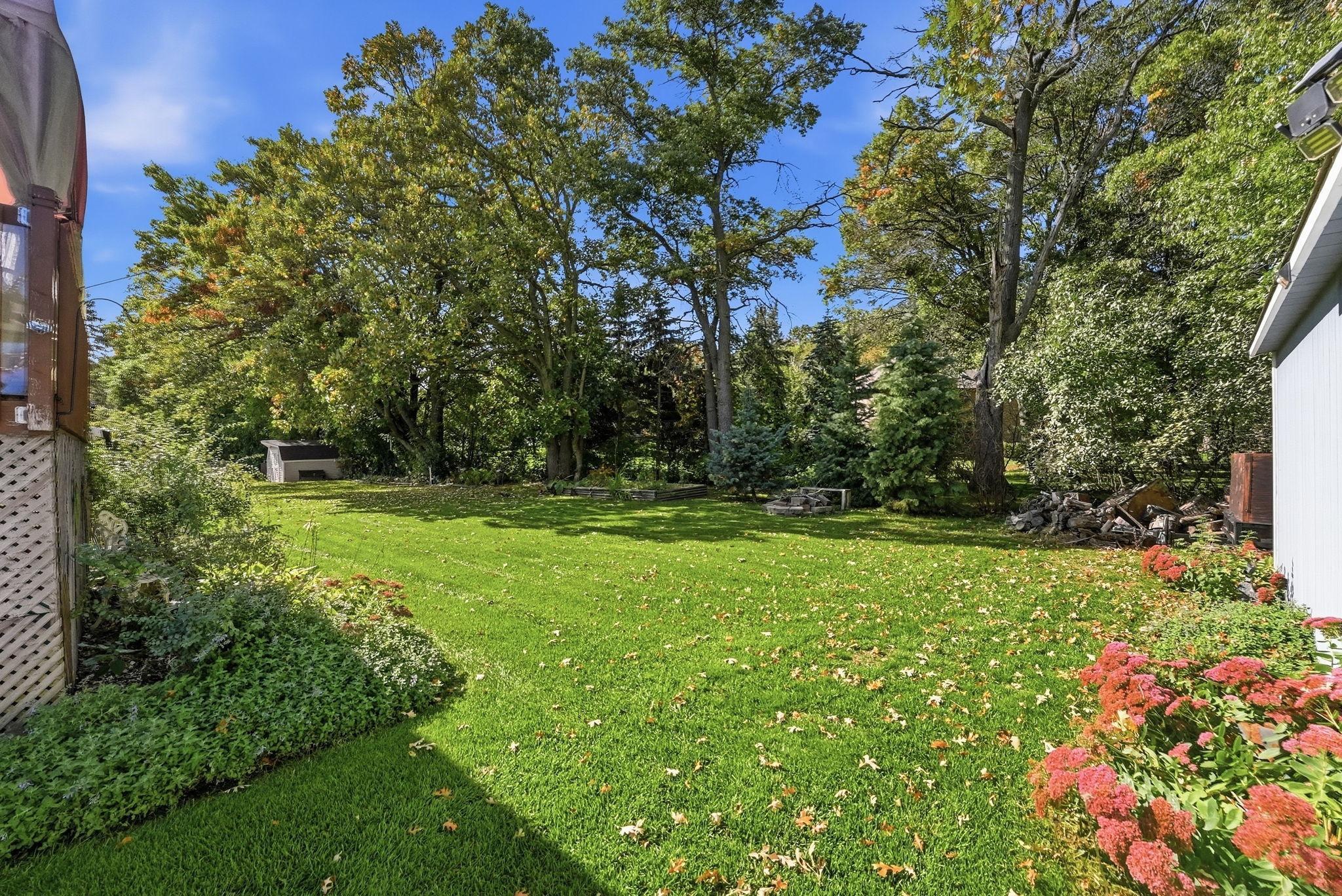 Yard space for all your outdoor activities.